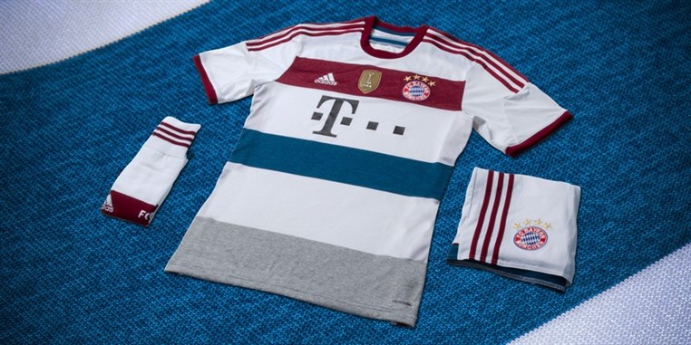 adidas unveil new Bayern Munich 2014 2015 away-kit